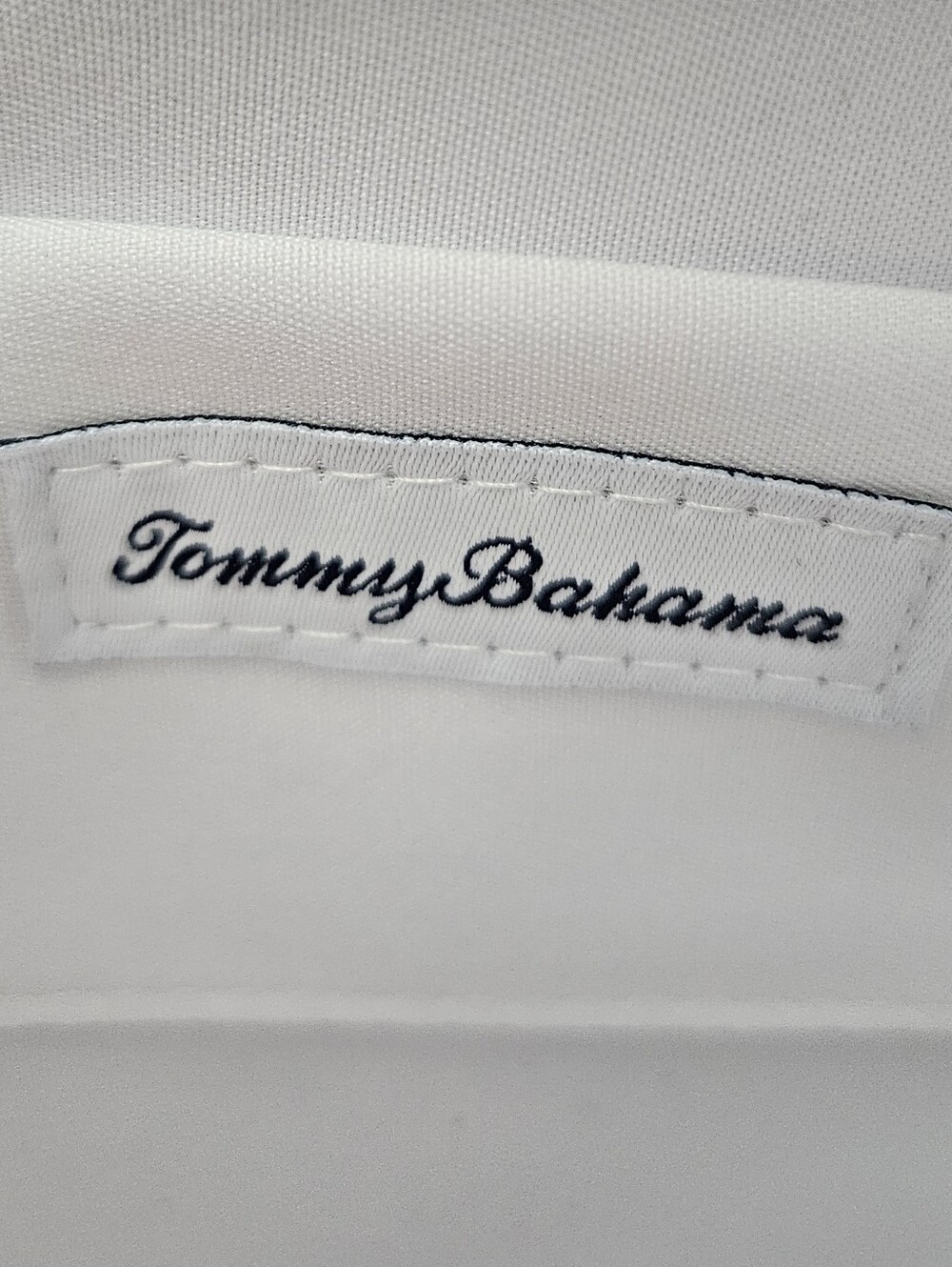 Tommy Bahama Lobster Embroidered Tote Bag NWT Bamboo Handles Coastal Resort - Picture 8 of 16